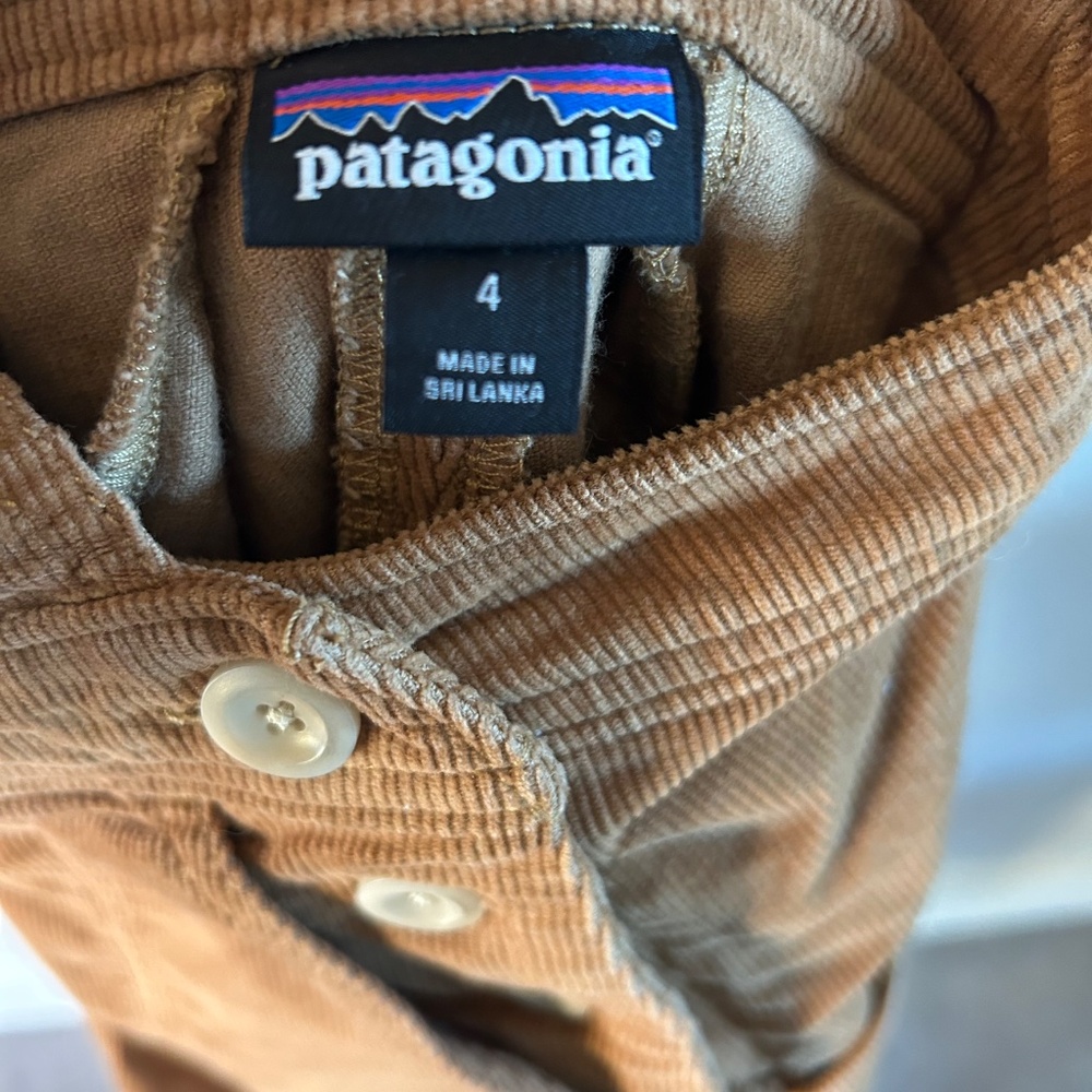 Women's Patagonia Corduroy Overalls - Picture 4 of 5